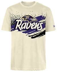 New Era Ravens Fitted Short Sleeve T-Shirt - Men's