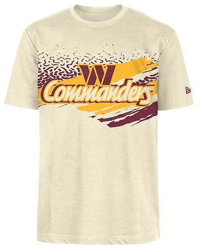 New Era Commanders Fitted Short Sleeve T-Shirt - Men's