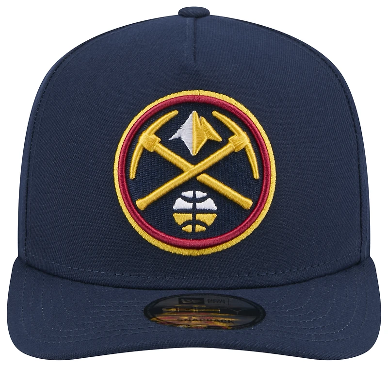 New Era Nuggets 9FIFTY A-Frame Polyester Cap - Men's