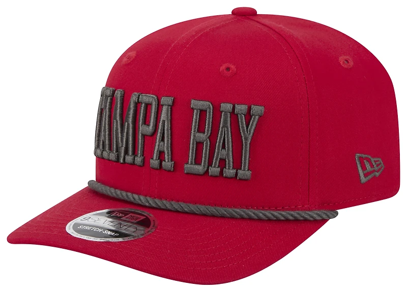 New Era Buccaneers Cotton Wordmark Cap - Men's