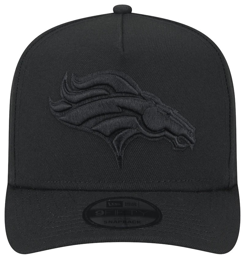 New Era Broncos 9FIFTY A-Frame Polyester Cap - Men's
