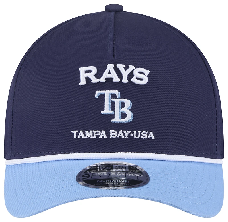 New Era Rays 9FORTY MC AF 2Tone Rope Cap - Men's