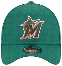 New Era Marlins 9FORTY A-Frame Lucky Day BTG Cap - Men's