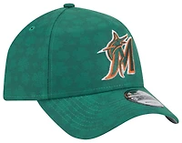 New Era Marlins 9FORTY A-Frame Lucky Day BTG Cap - Men's