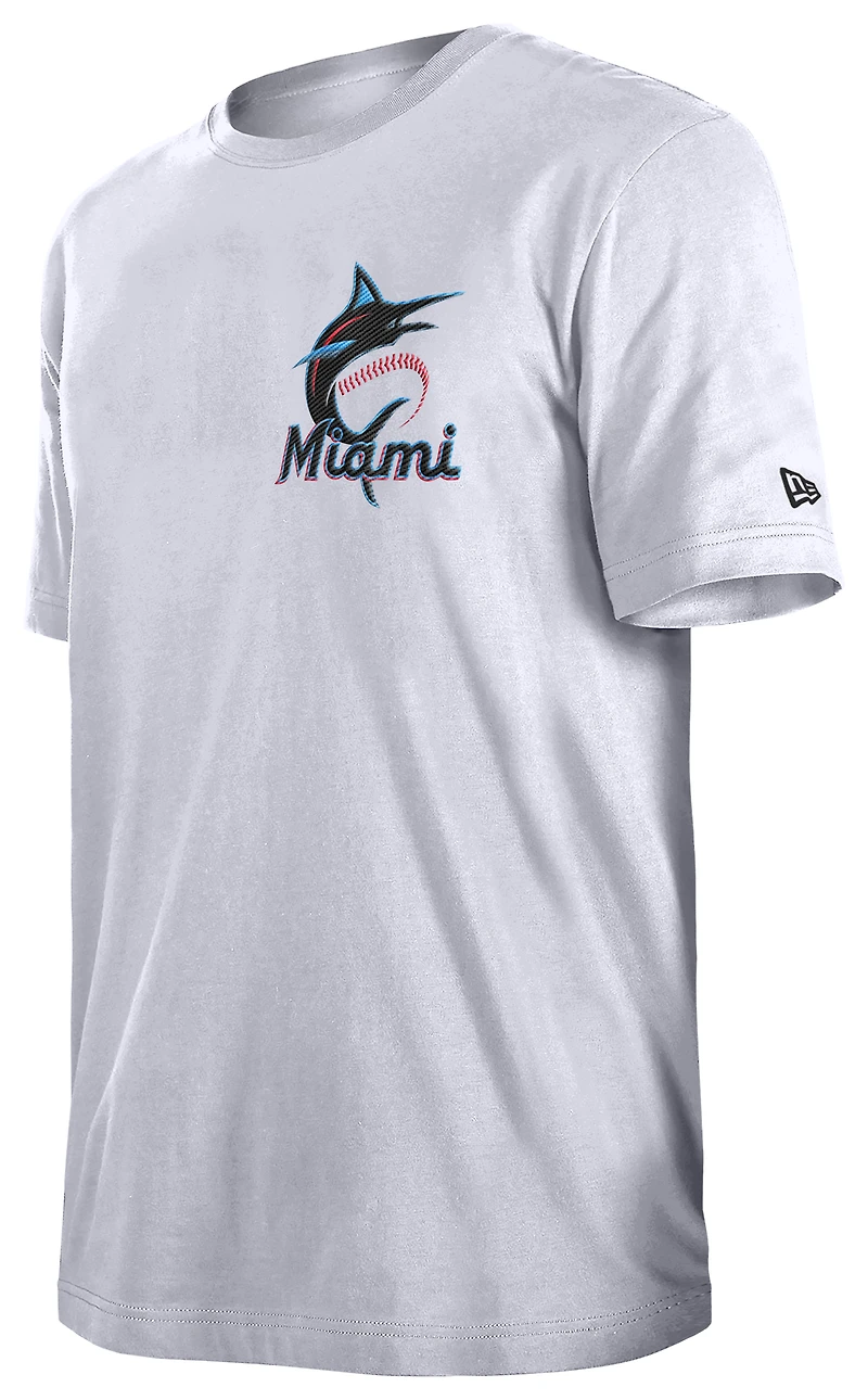 New Era Marlins 1937 Short Sleeve T-Shirt - Men's