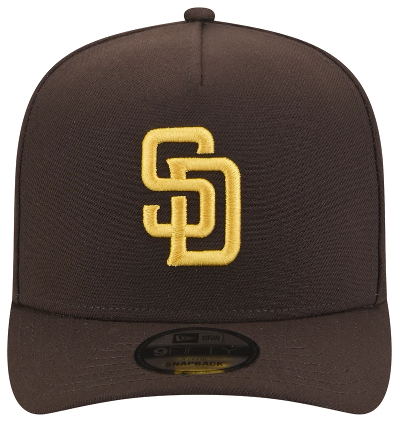 New Era Padres 9FIFTY A-Frame EG Cap - Men's