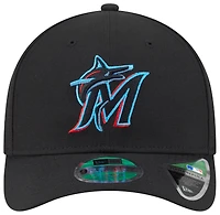 New Era Marlins Player Replica 9FORTY Cap - Men's