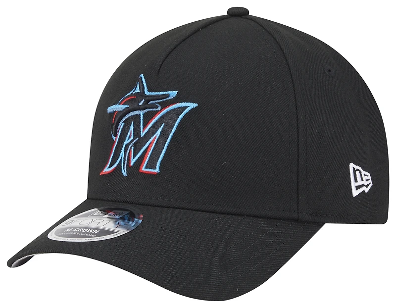 New Era Marlins 940M A Frame Cap - Men's