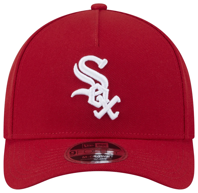 New Era White Sox 940M Crown A Frame Cap - Men's