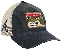 New Era Braves Vintage Landscape Cap - Men's