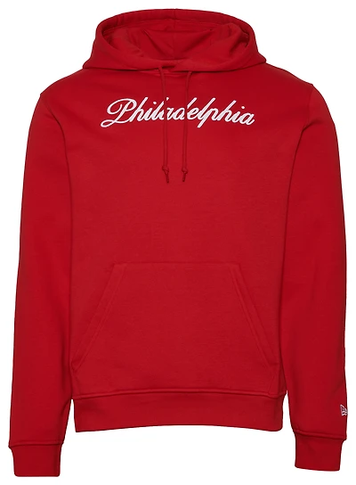 New Era Phillies Custom Pullover Hoodie - Men's