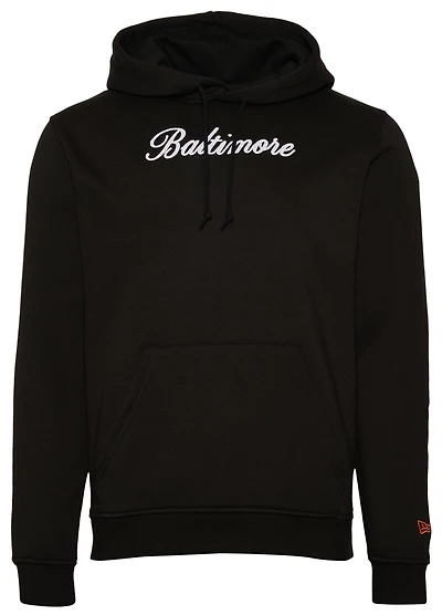 New Era Orioles Custom Pullover Hoodie - Men's