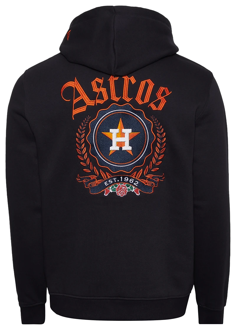 New Era Houston Astros Custom Pullover Hoodie - Men's