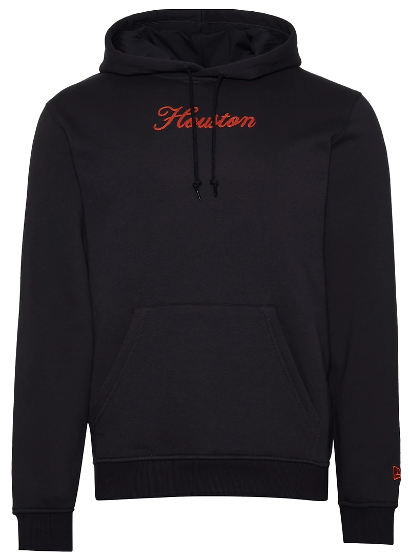 New Era Houston Astros Custom Pullover Hoodie - Men's