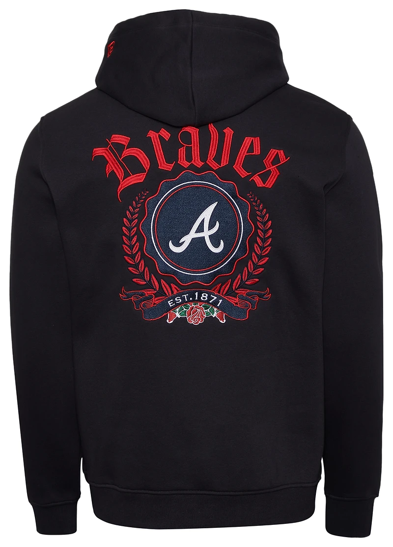 New Era Atlanta Braves Custom Pullover Hoodie - Men's