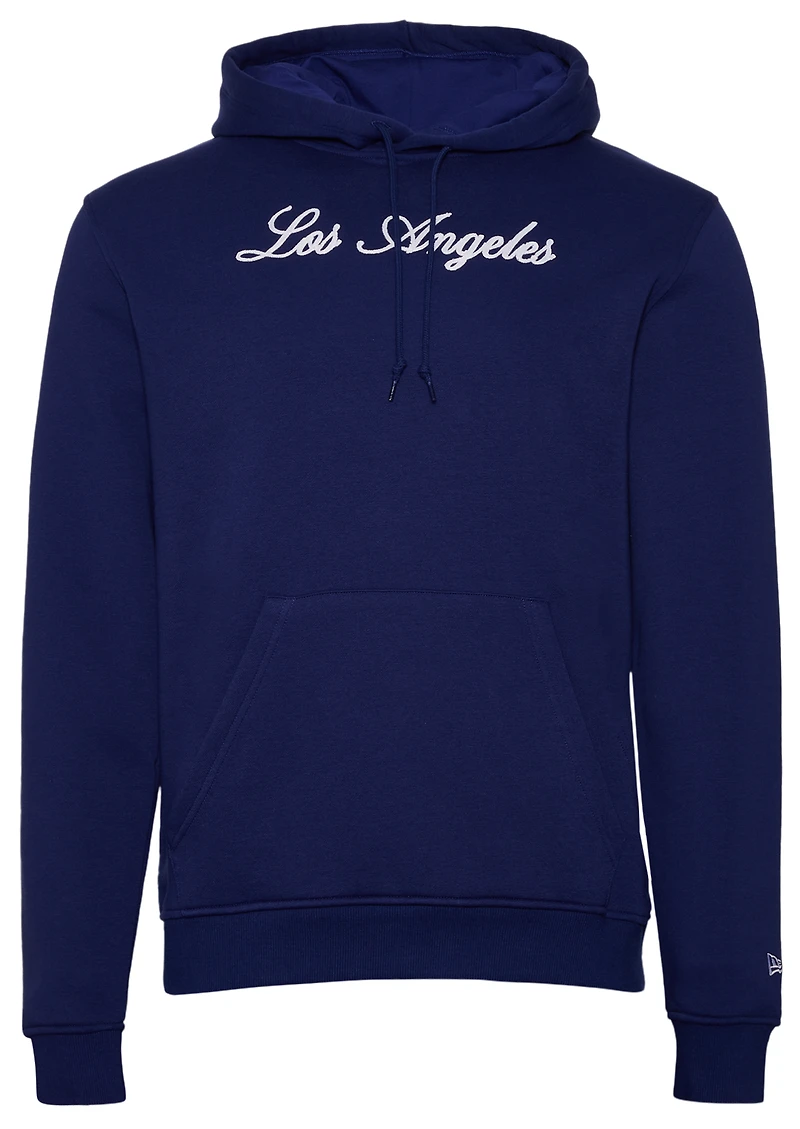 New Era Dodgers Custom Pullover Hoodie - Men's