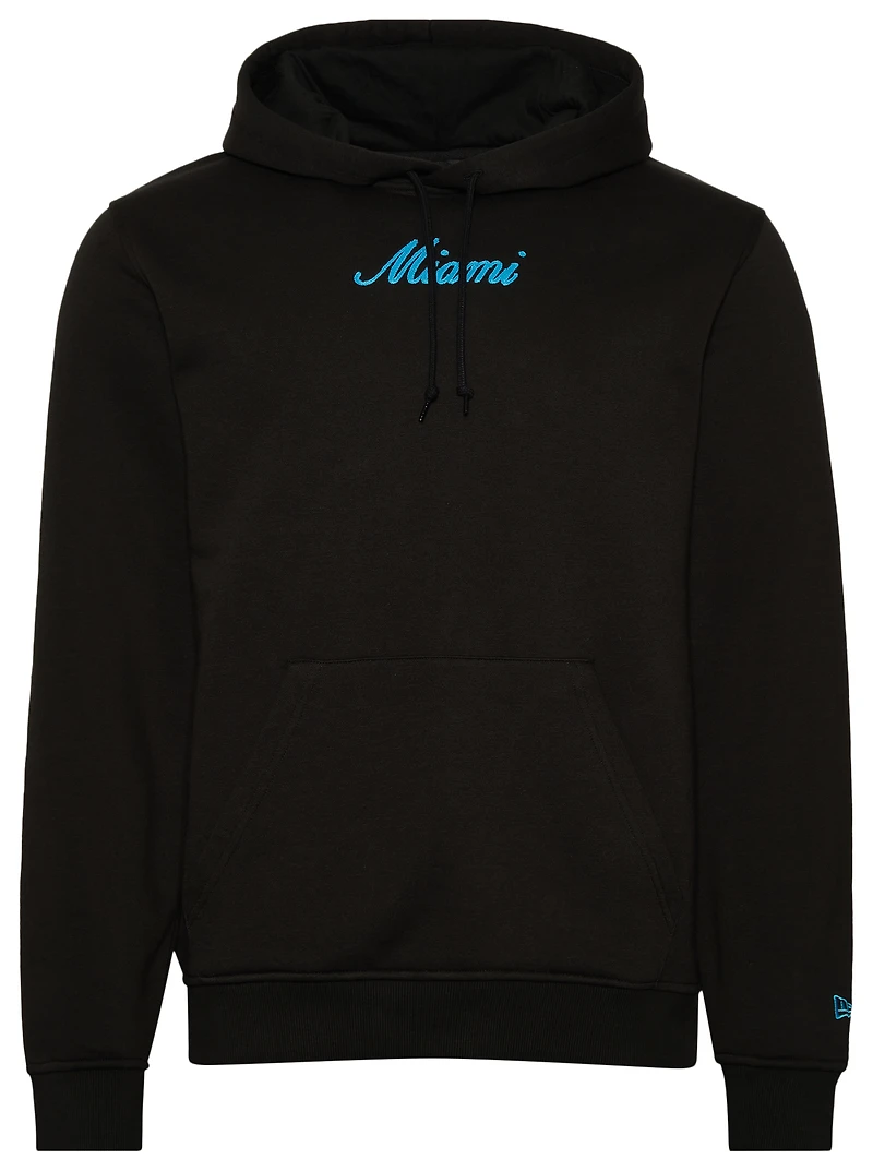 New Era Miami Marlins Custom Pullover Hoodie - Men's