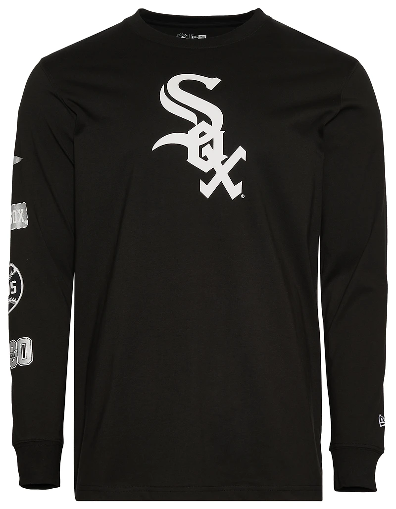 New Era Chicago White Sox Custom L/S T-Shirt - Men's