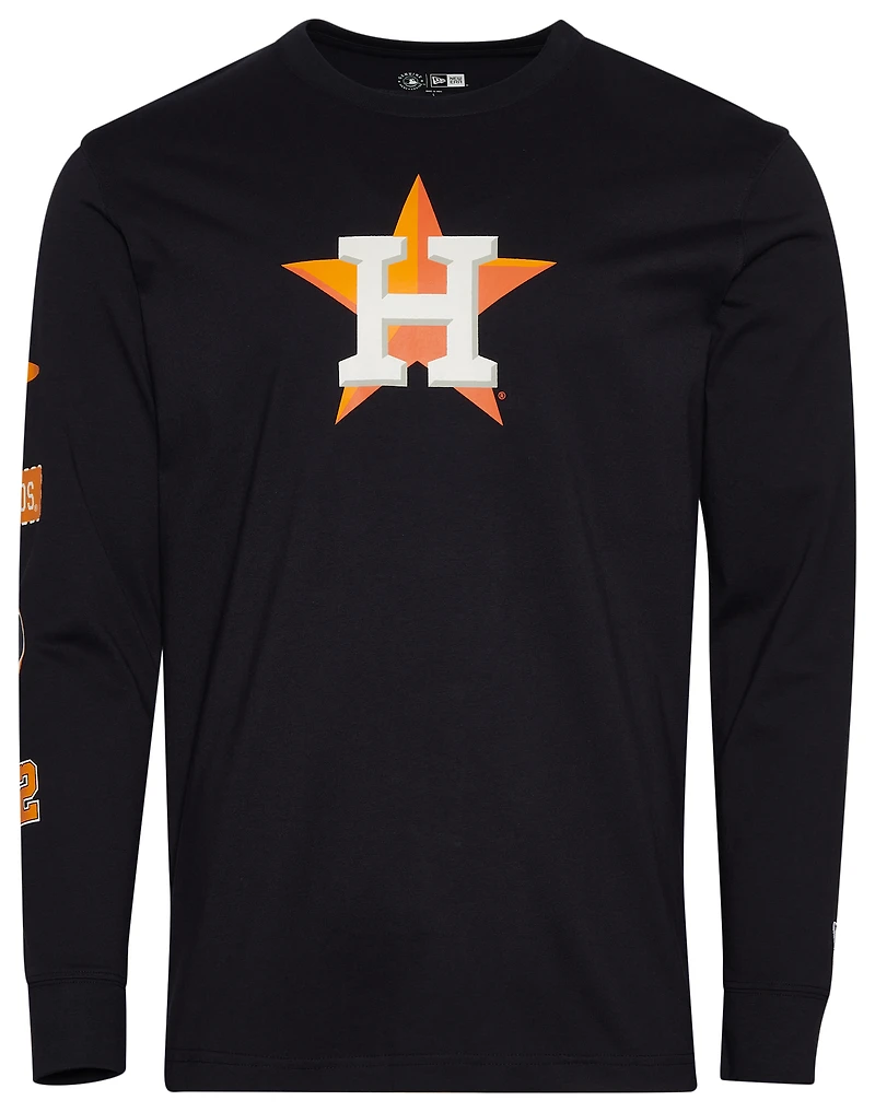 New Era Houston Astros Custom /S T-Shirt