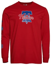 New Era Phillies Custom L/S T-Shirt - Men's