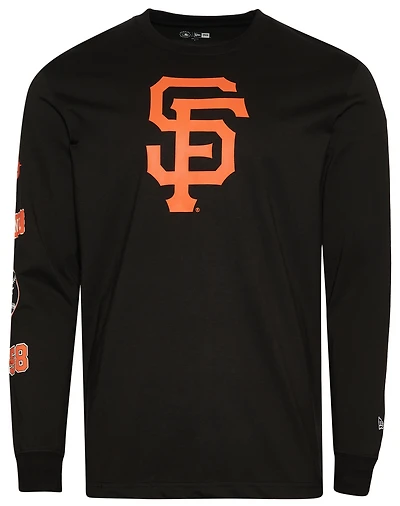 New Era San Francisco Giants Custom L/S T-Shirt - Men's