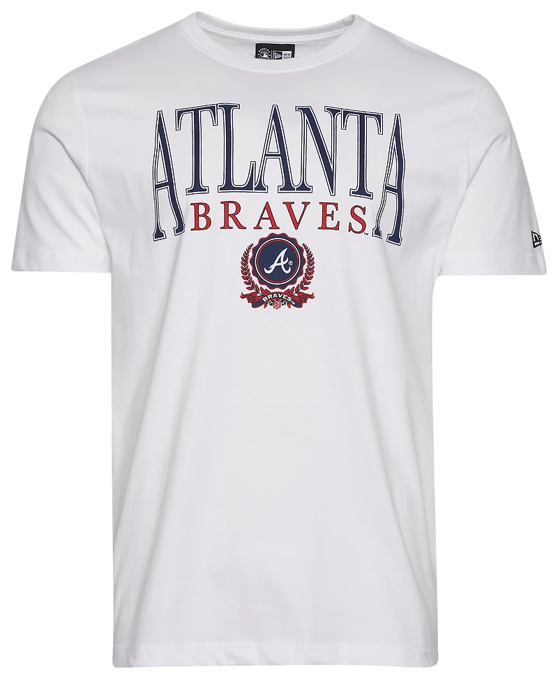 New Era Atlanta Braves Custom S/S T-Shirt - Men's