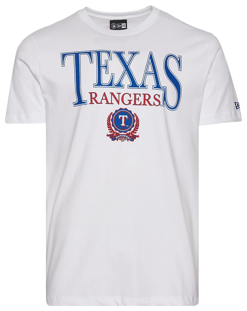 New Era Texas Rangers Custom S/S T-Shirt - Men's