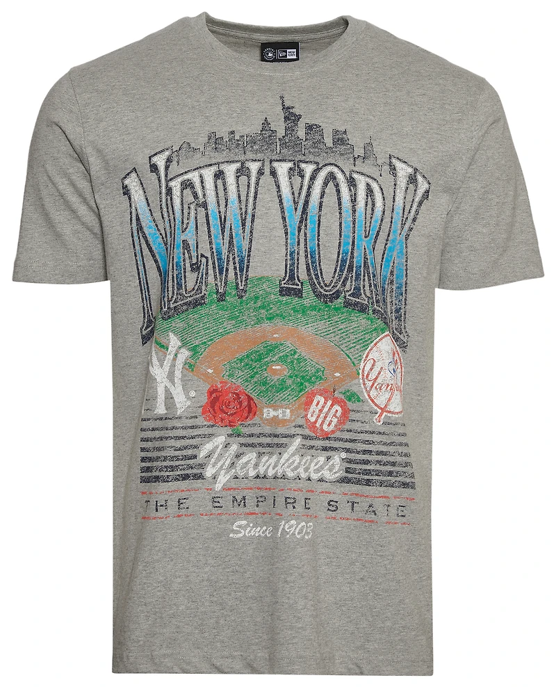 New Era York Yankees Custom S/S T-Shirt - Men's