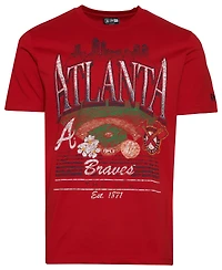 New Era Atlanta Braves Custom S/S T-Shirt - Men's