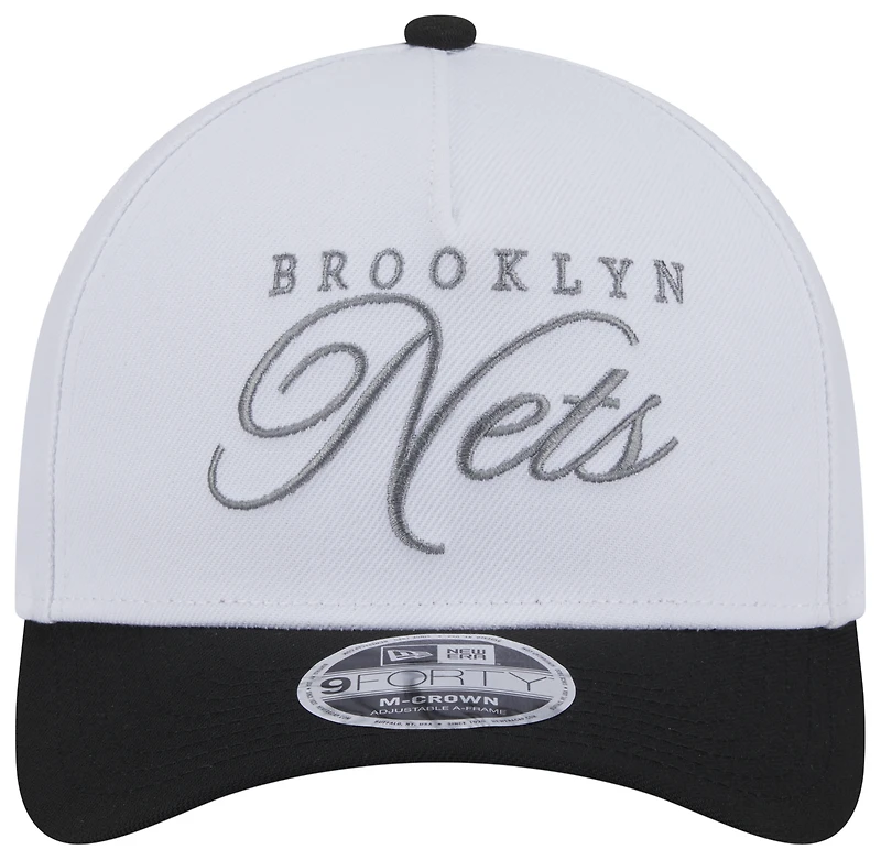 New Era Nets 9Forty AF 25 NBA Draft Cap - Adult