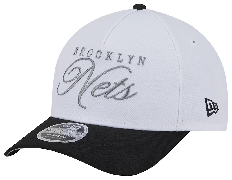 New Era Nets 9Forty AF 25 NBA Draft Cap - Adult