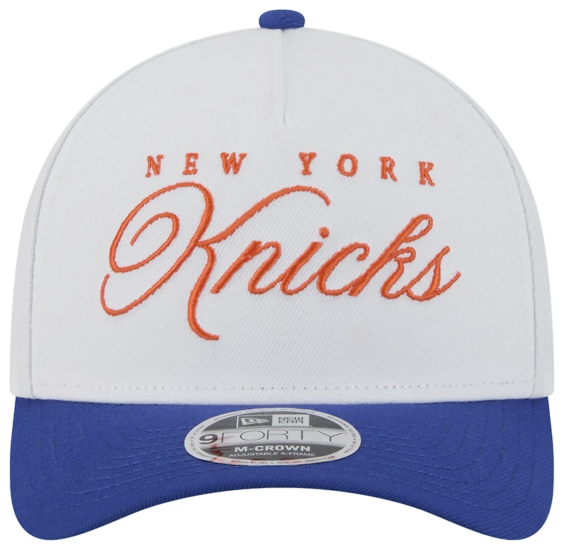 New Era Knicks 9Forty AF 25 NBA Draft Cap - Adult