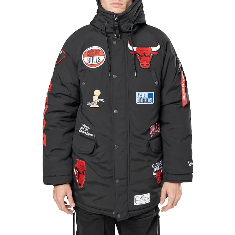 New Era Bulls Alpha Parka - Men's