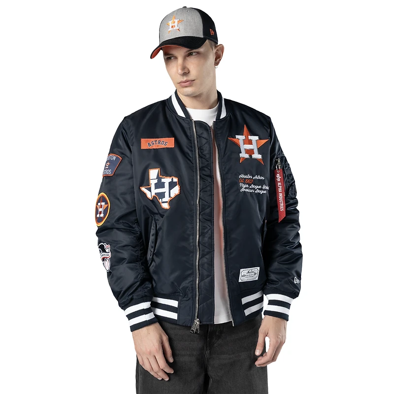 New Era Astros Alpha Jacket - Men's