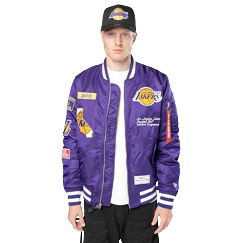 New Era Lakers Alpha Jacket - Men's