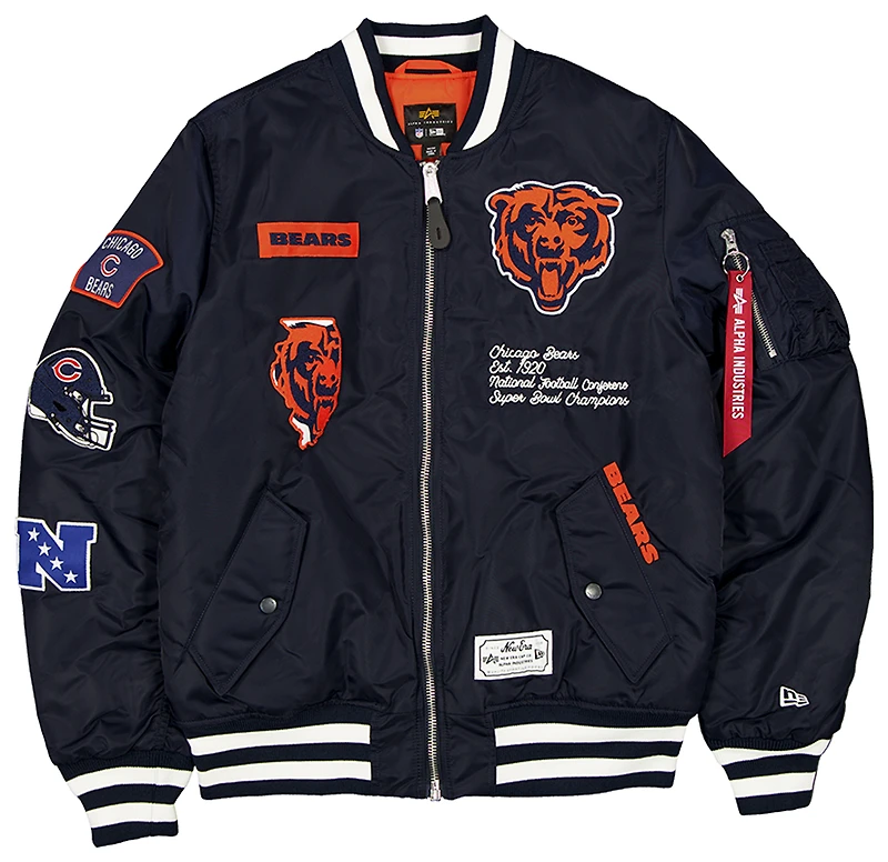 New Era Bears Alpha Jacket - Men's