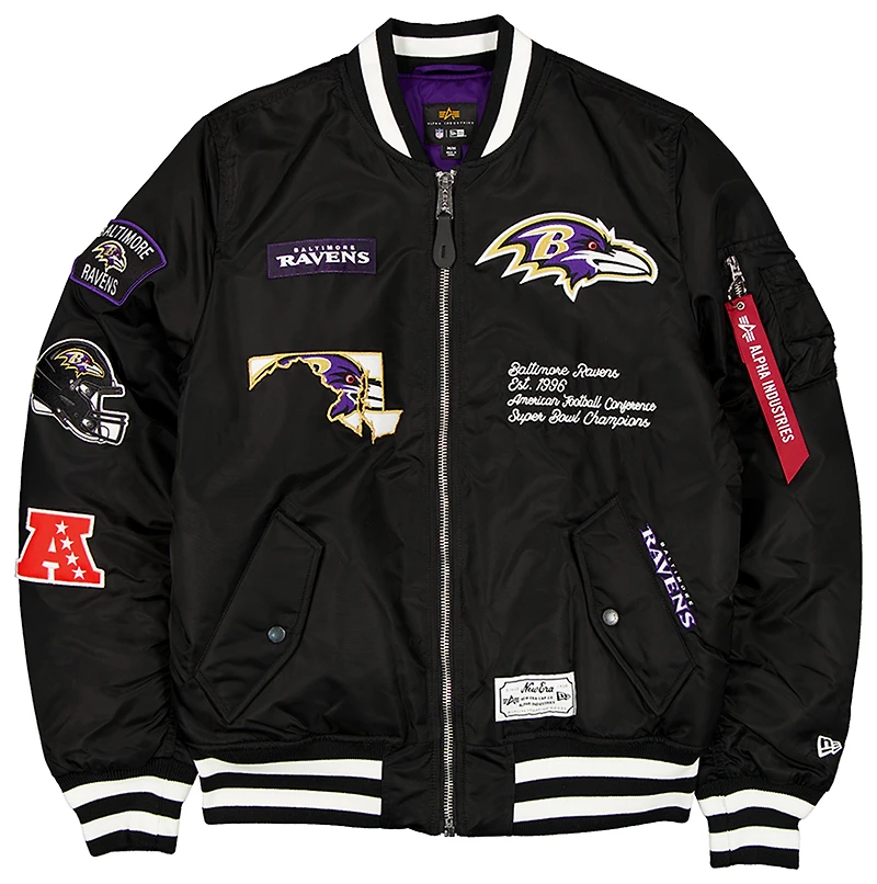 New Era Ravens Alpha Jacket - Men's