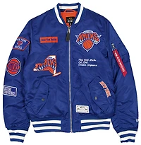 New Era Knicks Alpha Jacket - Men's