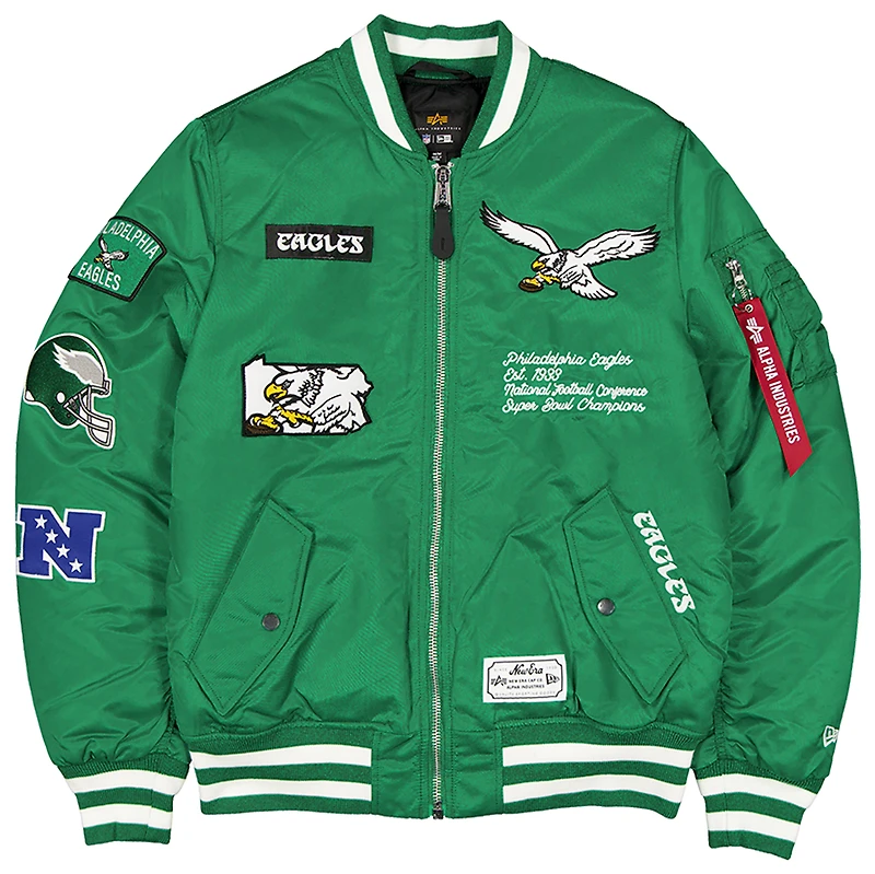 New Era Eagles Alpha Jacket - Men's