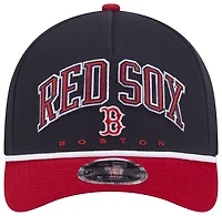 New Era Red Sox 9FORTY MC A-Frame Arch Cap - Men's