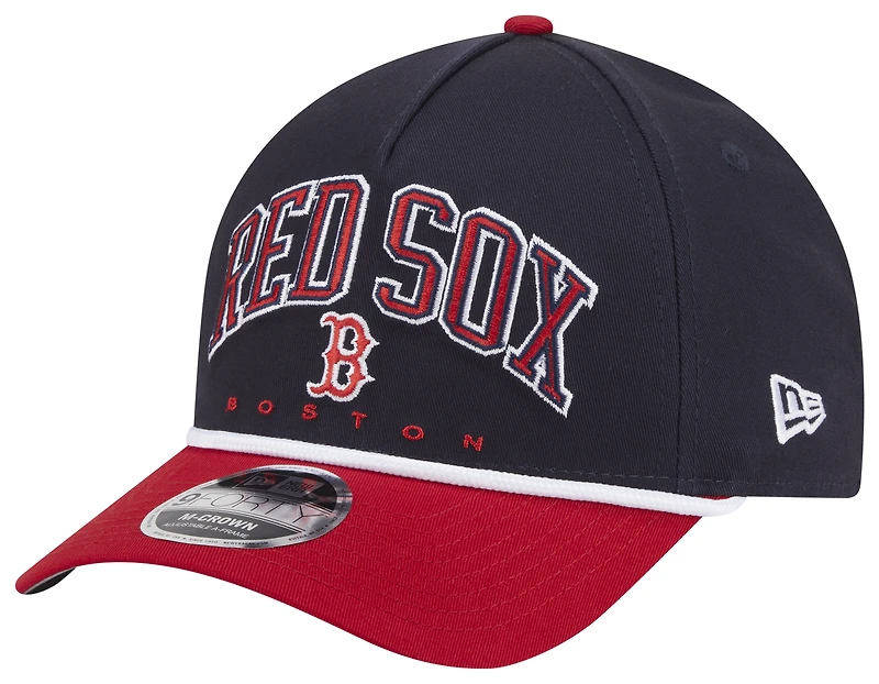 New Era Red Sox 9FORTY MC A-Frame Arch Cap - Men's