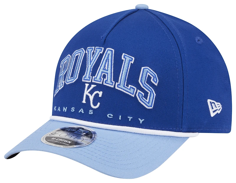 New Era Royals 9FORTY MC A-Frame Arch Cap - Men's