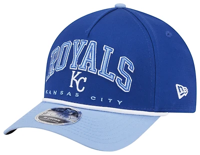 New Era Royals 9FORTY MC A-Frame Arch Cap - Men's