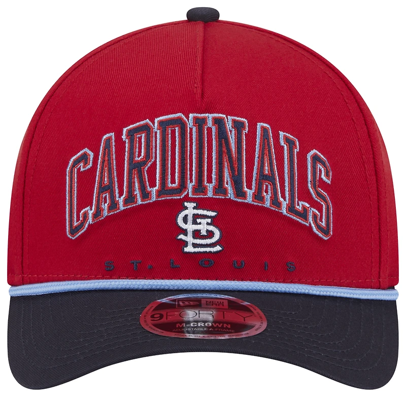 New Era Cardinals 9FORTY MC A-Frame Arch Cap - Men's