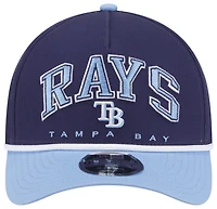 New Era Rays 9FORTY MC A-Frame Arch Cap - Men's