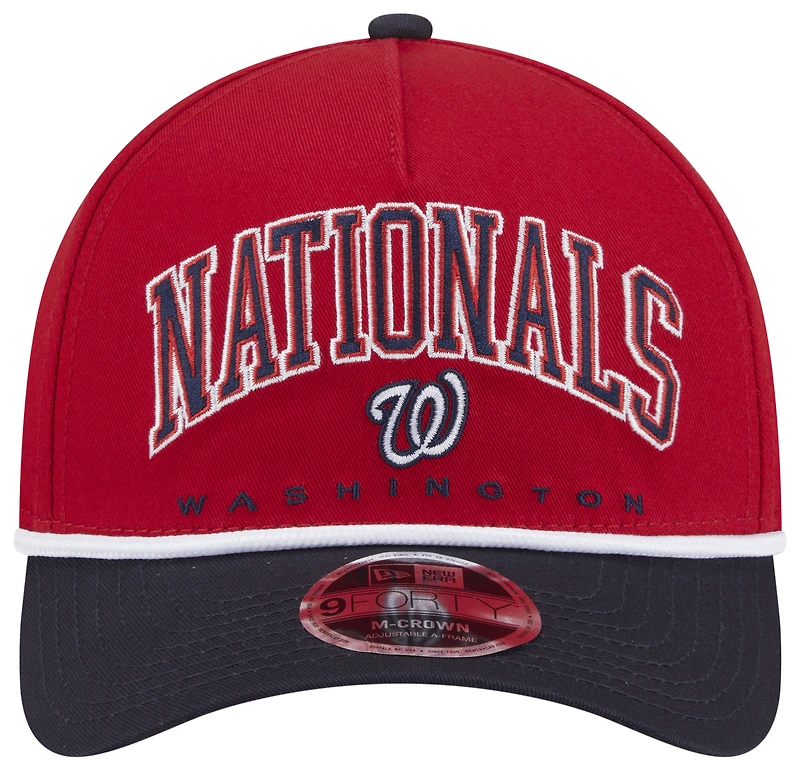 New Era Nationals 9FORTY MC A-Frame Arch Cap - Men's