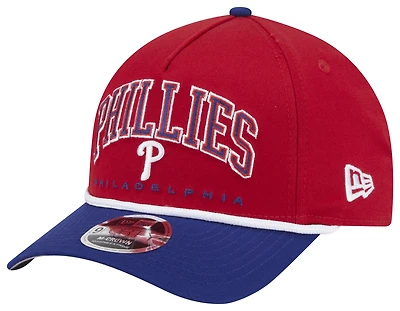 New Era Phillies 9FORTY MC A-Frame Arch Cap - Men's