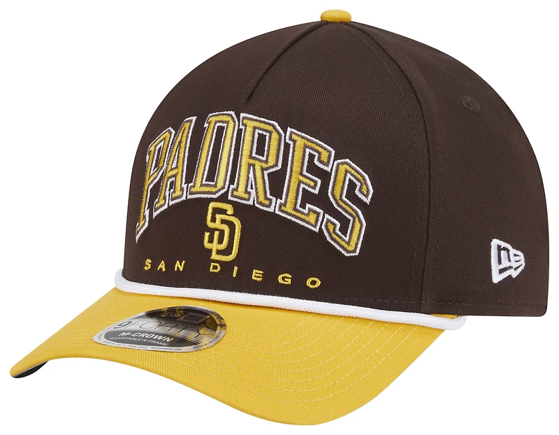 New Era Padres 9FORTY MC A-Frame Arch Cap - Men's