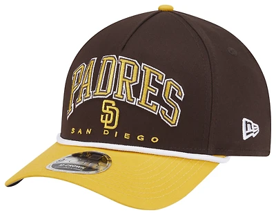 New Era Padres 9FORTY MC A-Frame Arch Cap - Men's