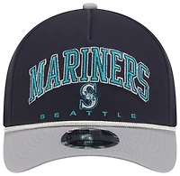 New Era Mariners 9FORTY MC A-Frame Arch Cap - Men's